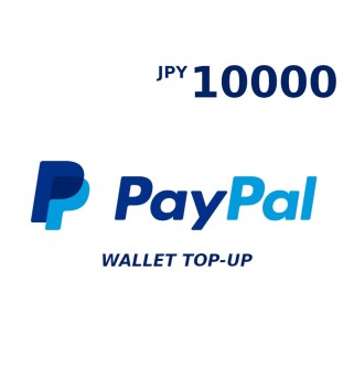 PayPal Wallet JPY 10000 Top Up Key GLOBAL